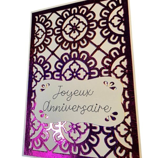 carte anniversaire