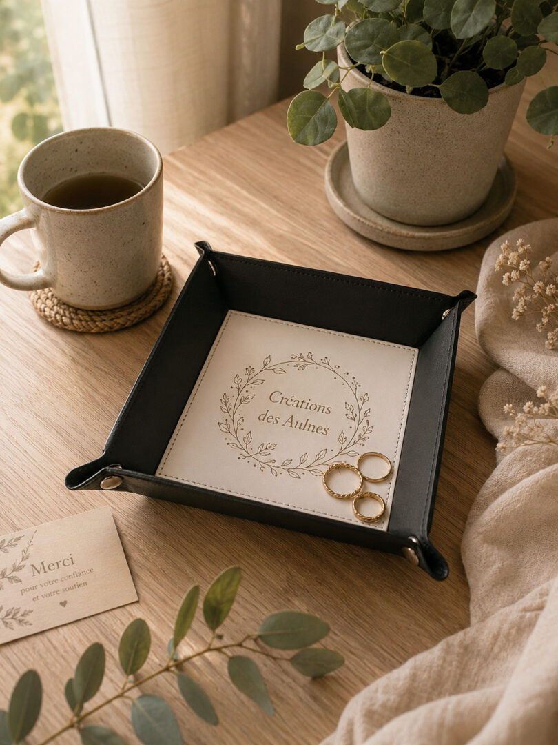 Creations des Aulnes Accessoires Vide poche noir