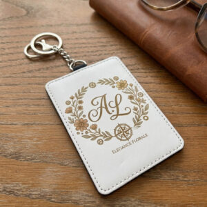 Porte-Badge Chic Personnalisable – L’Élégance au Travail